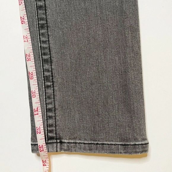 Tag Jeans SZ 26 Stretch Gray #6011 Stone Wash Mid Rise Straight Capsule Wardrobe - Picture 11 of 11